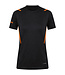 JAKO T-Shirt Challenge Kids-Dames-Heren Zwart-Fluo oranje