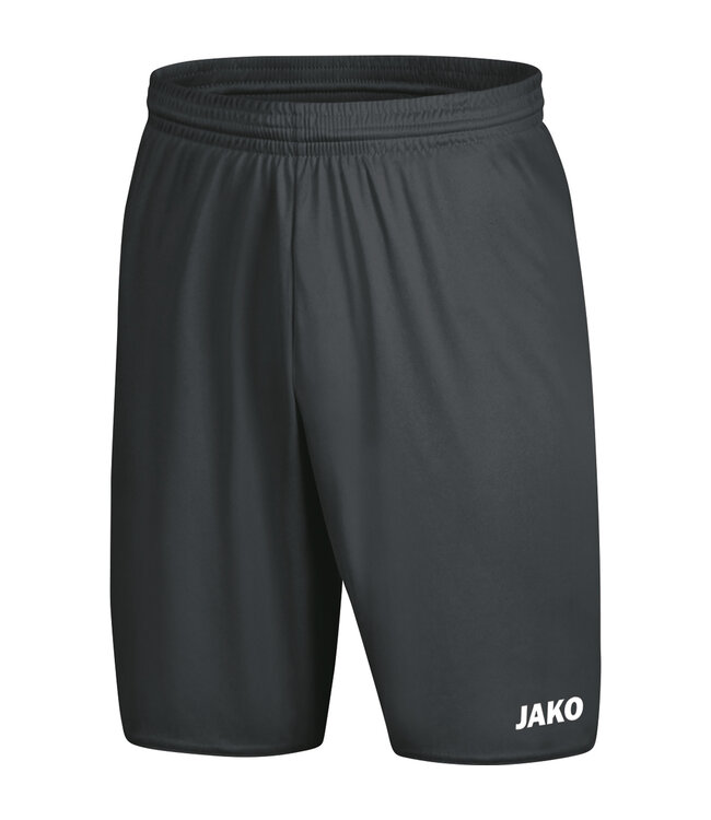 JAKO Short Manchester 2.0 Kids-Uni-Dames Antraciet