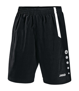 JAKO Short Turin Kids-Uni Zwart-Wit