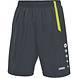 JAKO Short Turin Kids-Uni Antraciet-Lime JAKO Short Turin Kids-Uni Antraciet-Lime