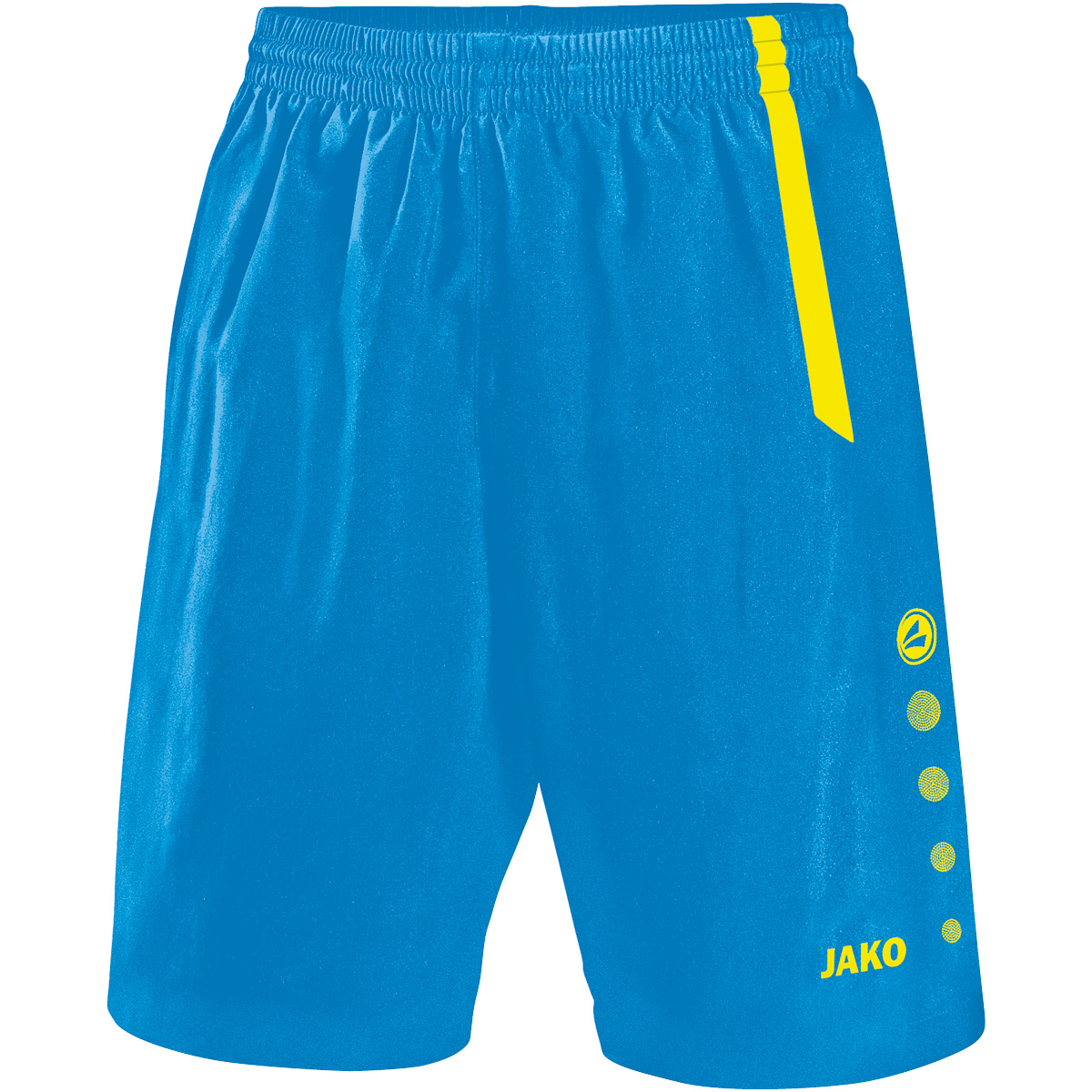 Short Turin Kids-Uni Jakoblauw-Fluogeel