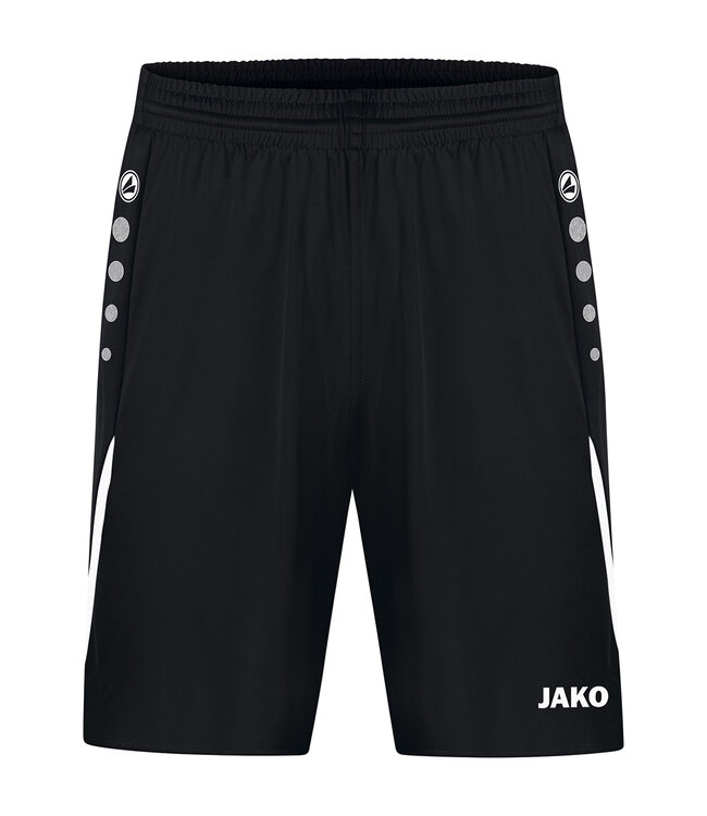 JAKO Short Challenge Kids-Dames-Heren Zwart-Wit