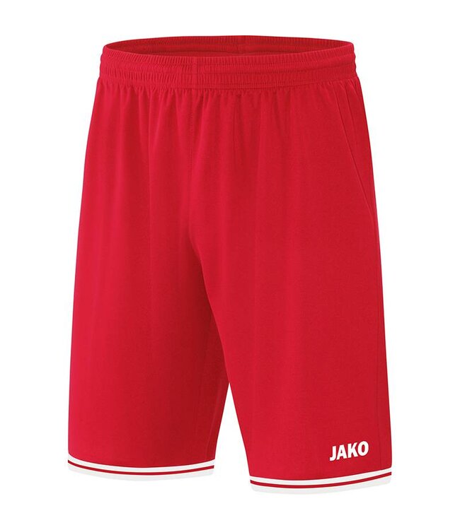 JAKO Short Center 2.0 Kids en Uni Sportrood-Wit