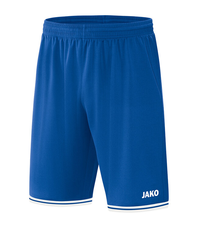 JAKO Short Center 2.0 Kids en Uni Royalblue-Wit