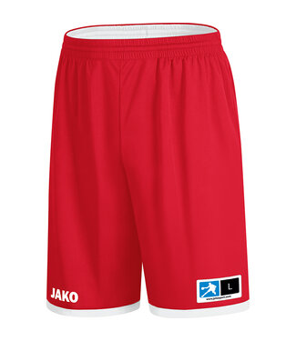 JAKO Reversible short Change 2.0 Kids en Uni Rood-Wit