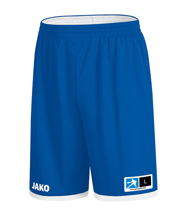 JAKO Reversible short Change 2.0 Kids en Uni Royal-Wit