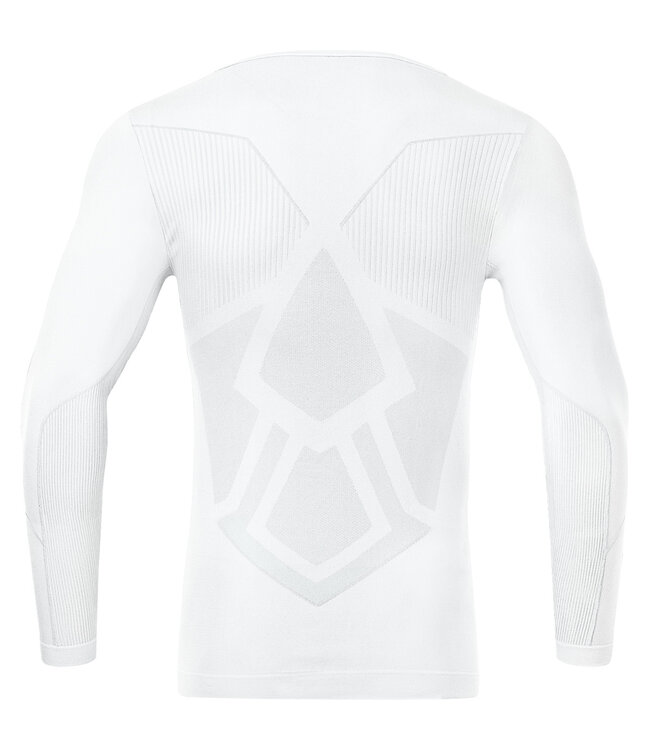 JAKO Longsleeve comfort 2.0 WIT - KIDS & ADULTS