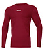 JAKO Longsleeve comfort 2.0 WIJNROOD - KIDS & ADULTS