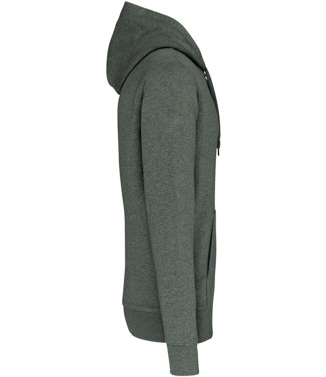 ECO hoodie Uni Green Marble Heather