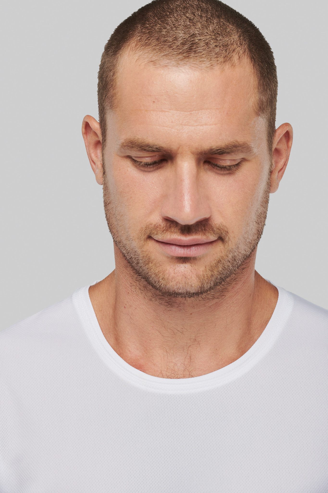 Sportshirt Basic Uni Lange mouw Adults - AQUABLUE