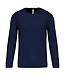 Proact Sportshirt Basic Uni Lange mouw Adults - NAVY