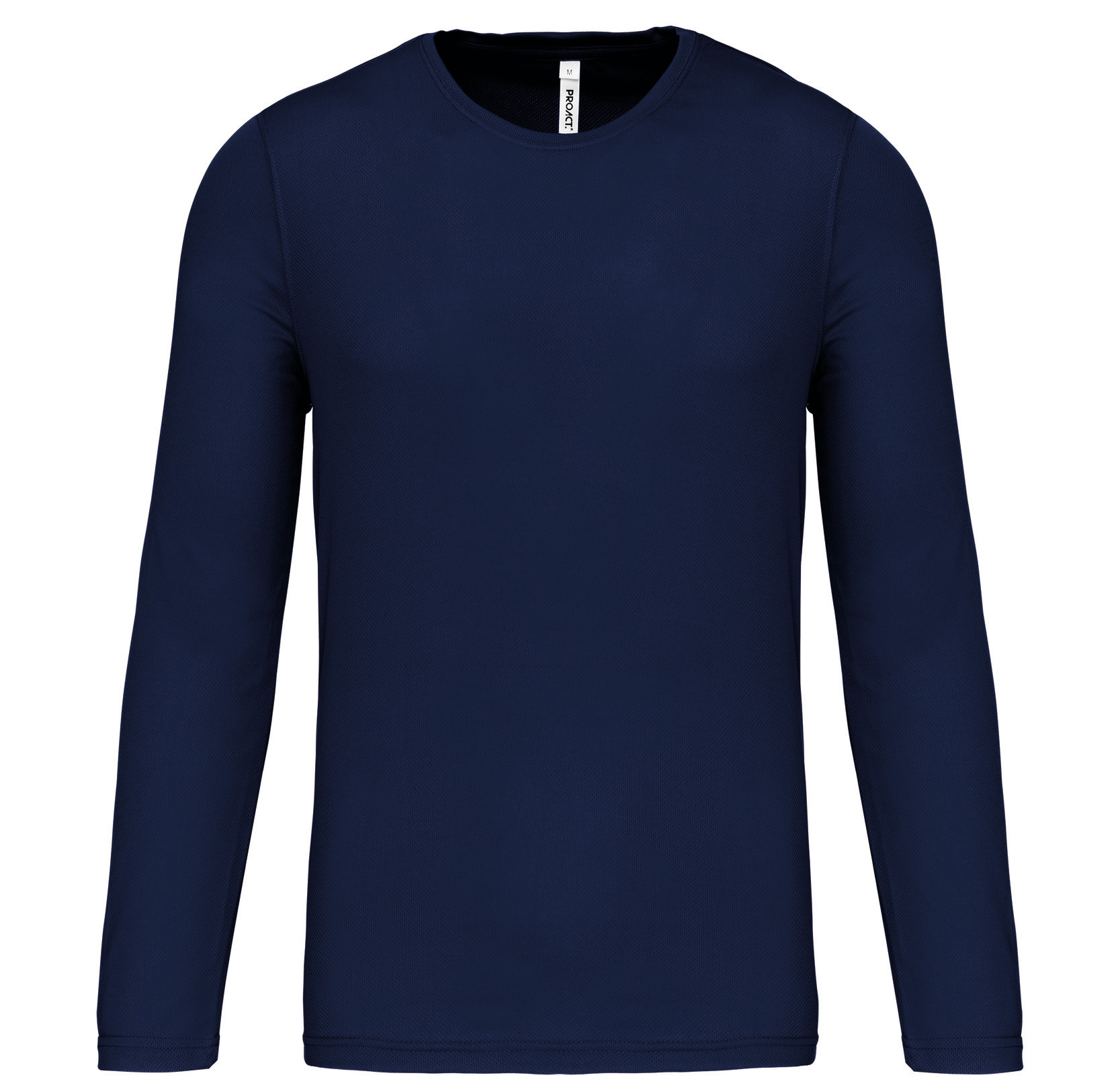 Sportshirt Basic Uni Lange mouw Adults - NAVY