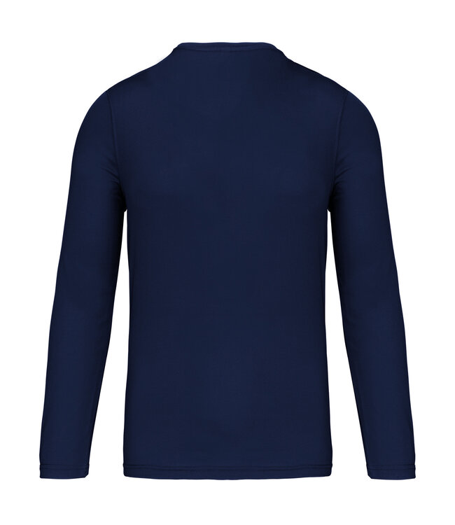 Proact Sportshirt Basic Uni Lange mouw Adults - NAVY