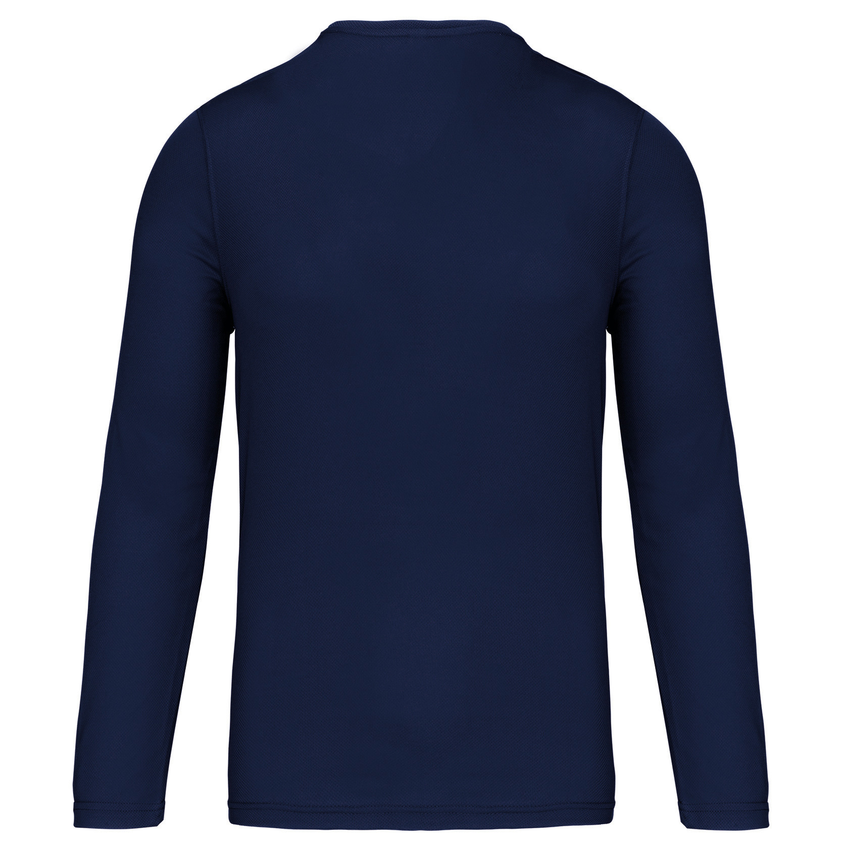 Sportshirt Basic Uni Lange mouw Adults - NAVY