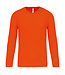 Proact Sportshirt Basic Uni Lange mouw Adults - FLUO ORANJE