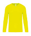 Proact Sportshirt Basic Uni Lange mouw Adults - FLUO GEEL