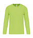 Proact Sportshirt Basic Uni Lange mouw Adults - LIME