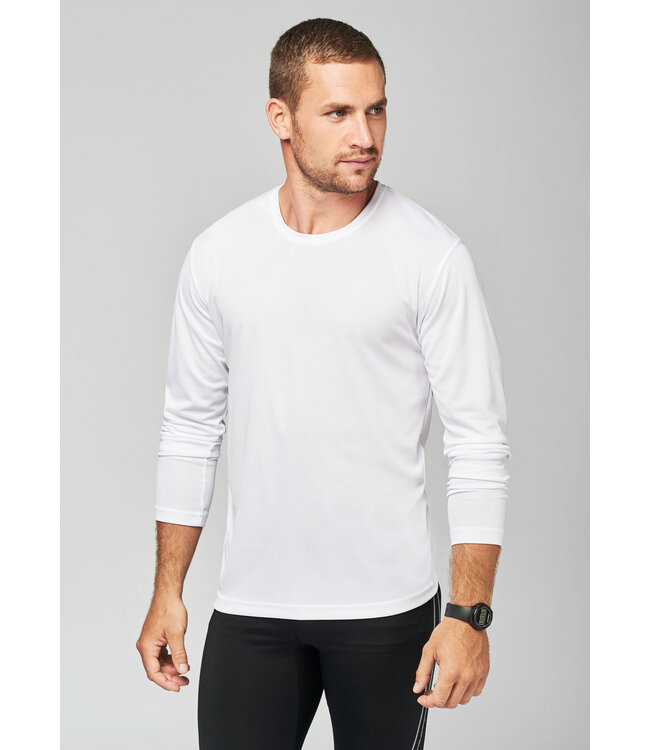 Proact Sportshirt Basic Uni Lange mouw Adults - RED