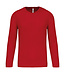 Proact Sportshirt Basic Uni Lange mouw Adults - RED