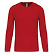 Proact Sportshirt Basic Uni Lange mouw Adults - RED Proact Sportshirt Basic Uni Lange mouw Adults - RED