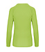 Proact Sportshirt Basic Uni Lange mouw Dames - LIME