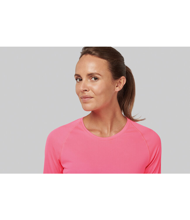 Proact Sportshirt Basic Uni Lange mouw Dames - ROYALBLUE