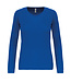 Proact Sportshirt Basic Uni Lange mouw Dames - ROYALBLUE