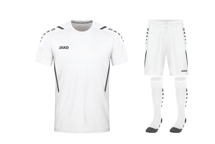 ZAALVOETBAL SET CHALLENGE│ WIT-ANTRA │HEREN