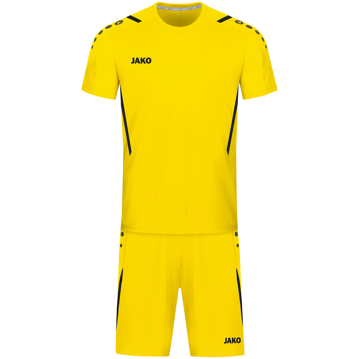 ZAALVOETBAL SET CHALLENGE│ CITROEN-ZWART│HEREN