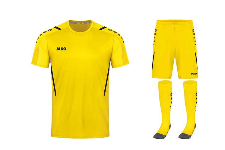 ZAALVOETBAL SET CHALLENGE│ CITROEN-ZWART│HEREN
