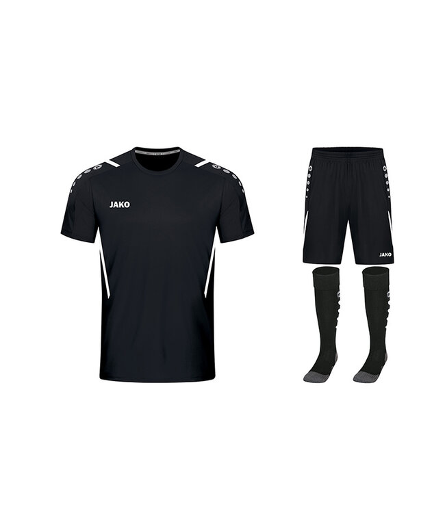 JAKO ZAALVOETBAL SET CHALLENGE│ ZWART-WIT│HEREN