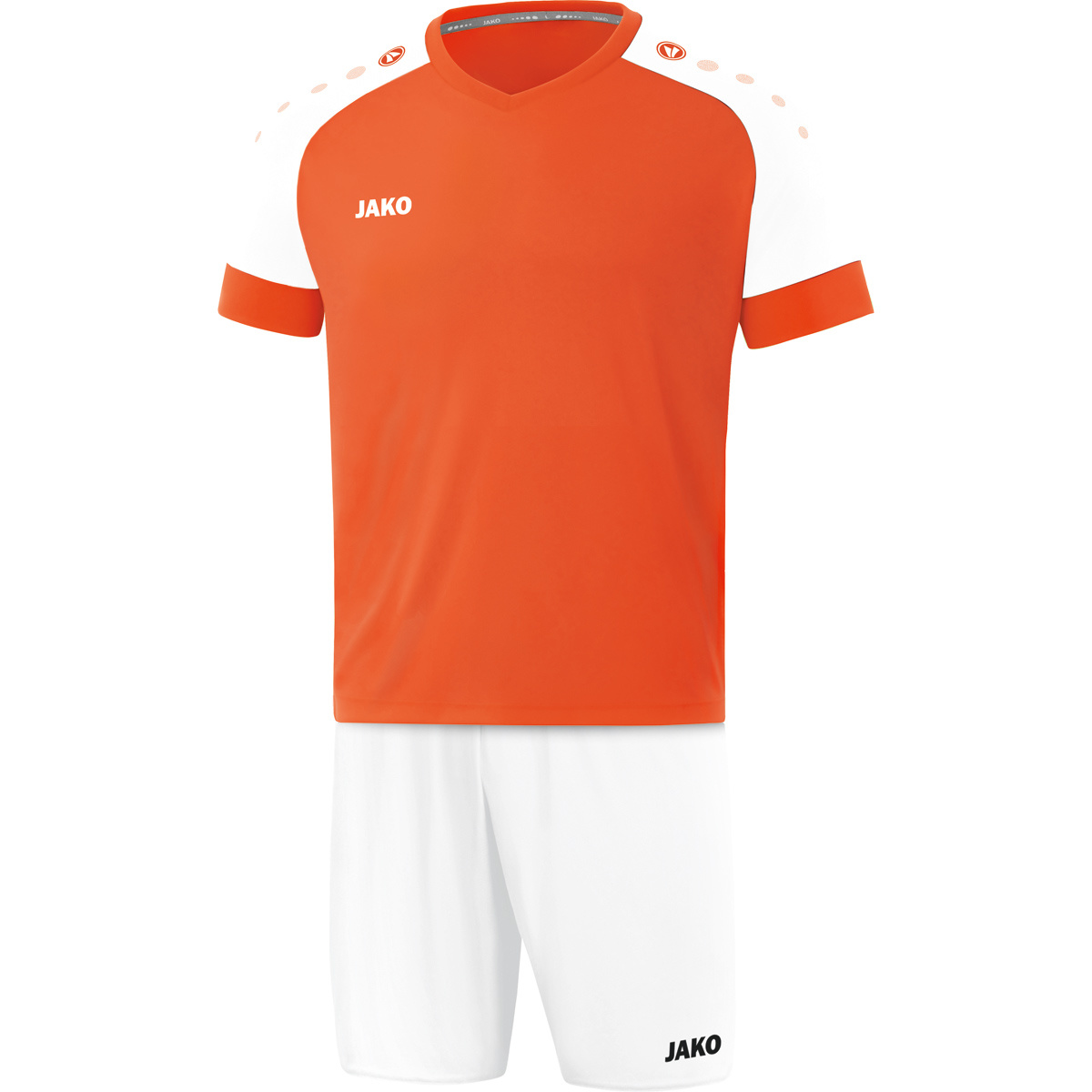 Zaalvoetbalset Champ 2.0│Fluo oranje-Wit-Fluo oranje