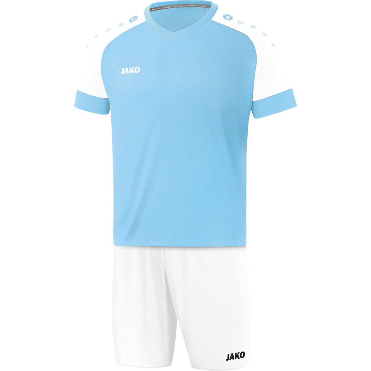 Zaalvoetbalset Champ 2.0│Zachtblauw-Wit-Zachtblauw