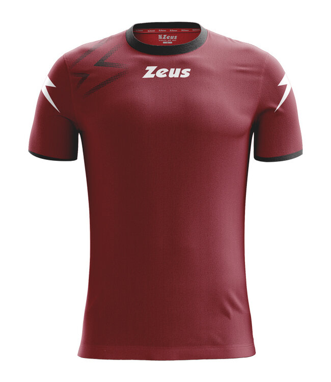 Zeus Shirt Mida │Bordeaux-wit