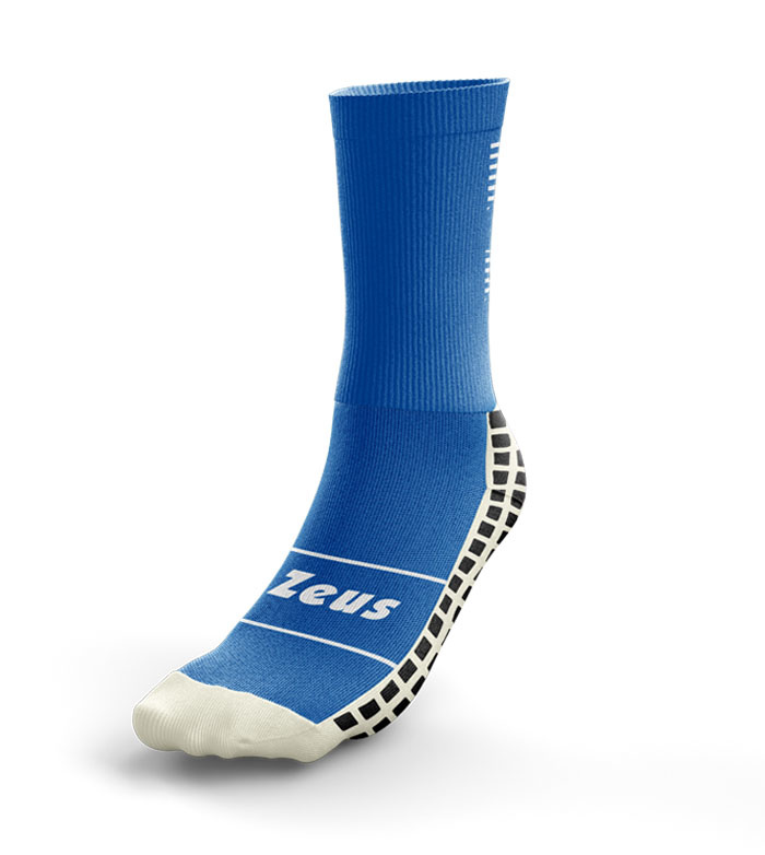 Korte Antislip kous Square│Senior│Royalblue