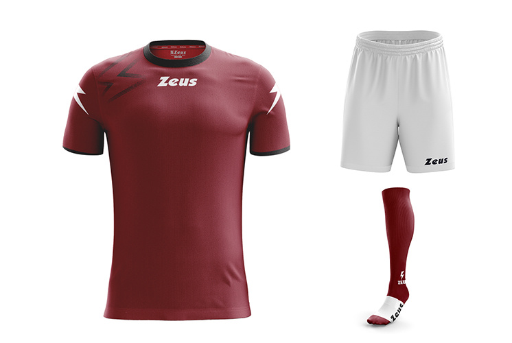 Zaalvoetbalset Mida│Bordeaux-Wit