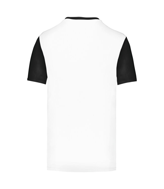Proact Shirt 2 Tone KIDS & UNI │ Wit-Zwart