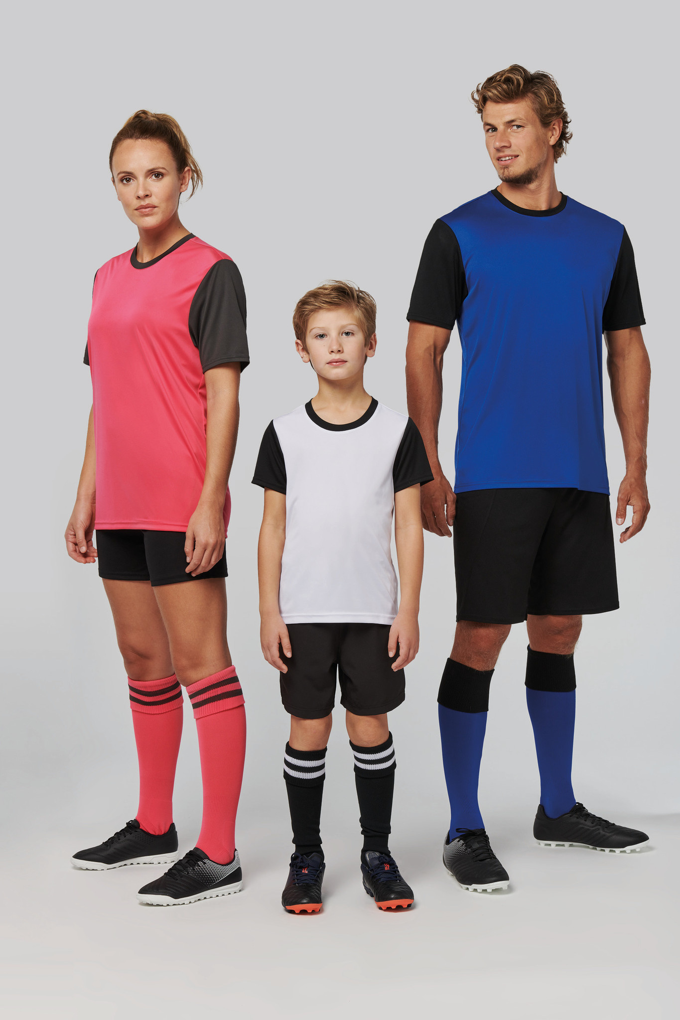 Shirt 2 Tone KIDS & UNI │ Zwart-Wit