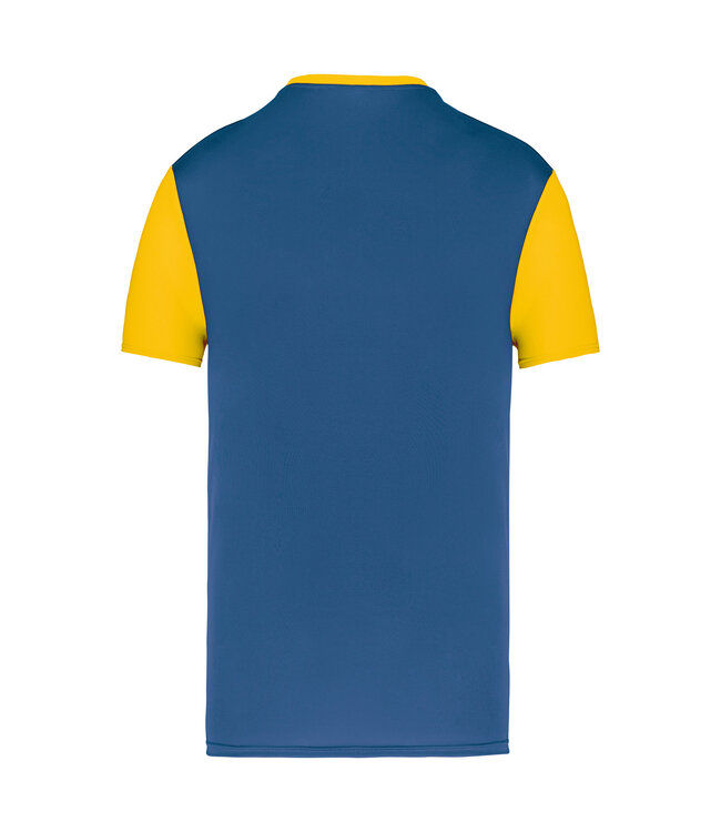 Proact Shirt 2 Tone KIDS & UNI │Royalblue-Geel