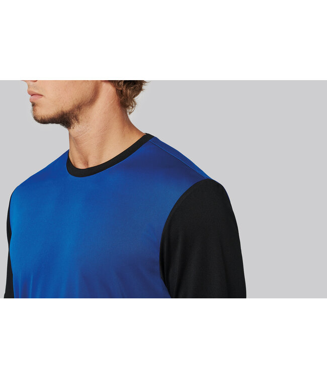 Proact Shirt 2 Tone KIDS & UNI │Wit-Royalblue