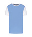 Proact Shirt 2 Tone UNI │Skyblue-Wit