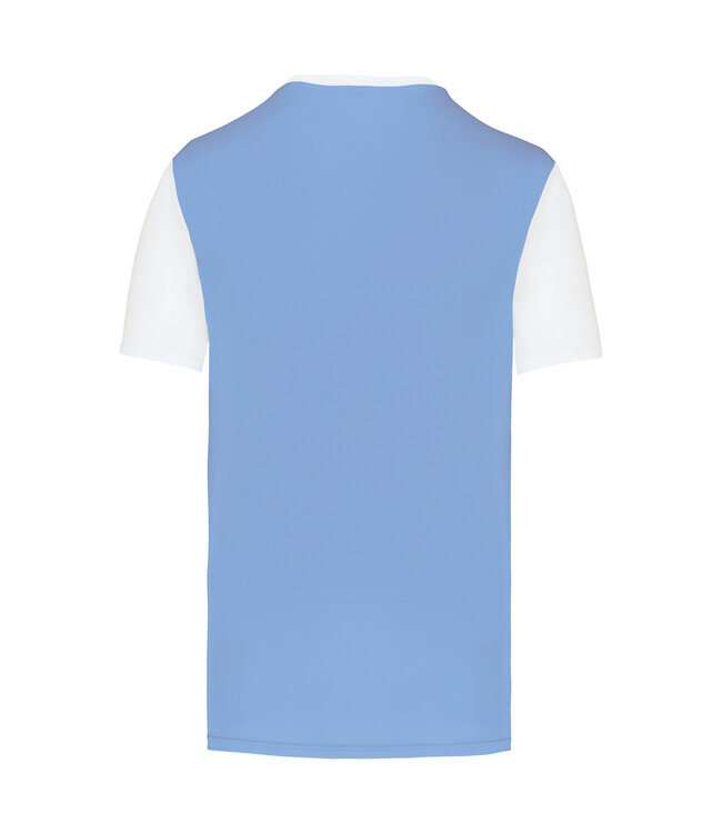 Proact Shirt 2 Tone UNI │Skyblue-Wit