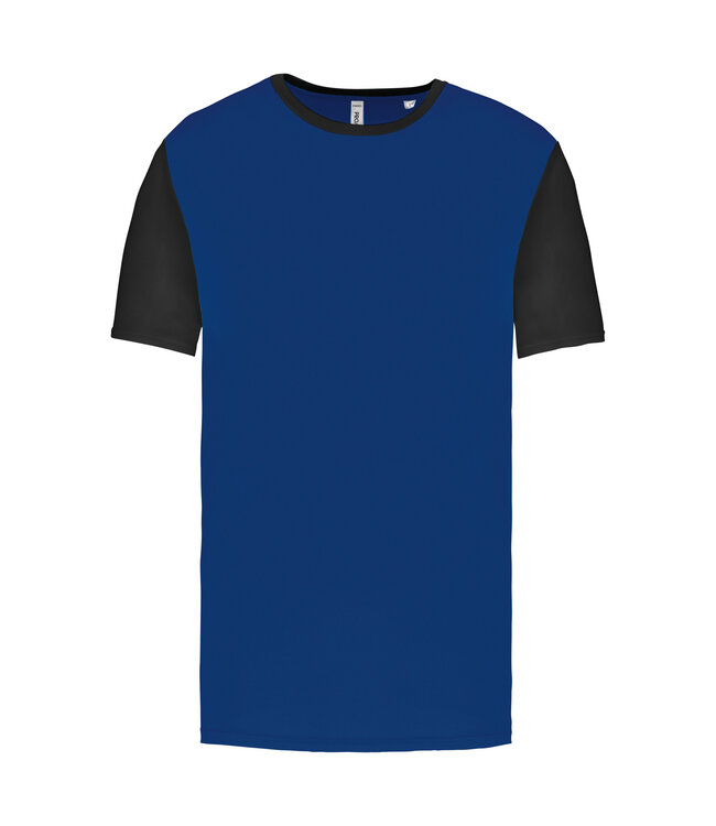 Proact Shirt 2 Tone UNI │Royalblue-Zwart