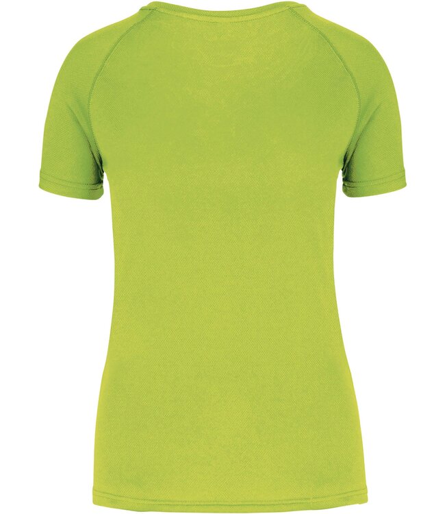Proact ECO friendly Sportshirt Dames Lime