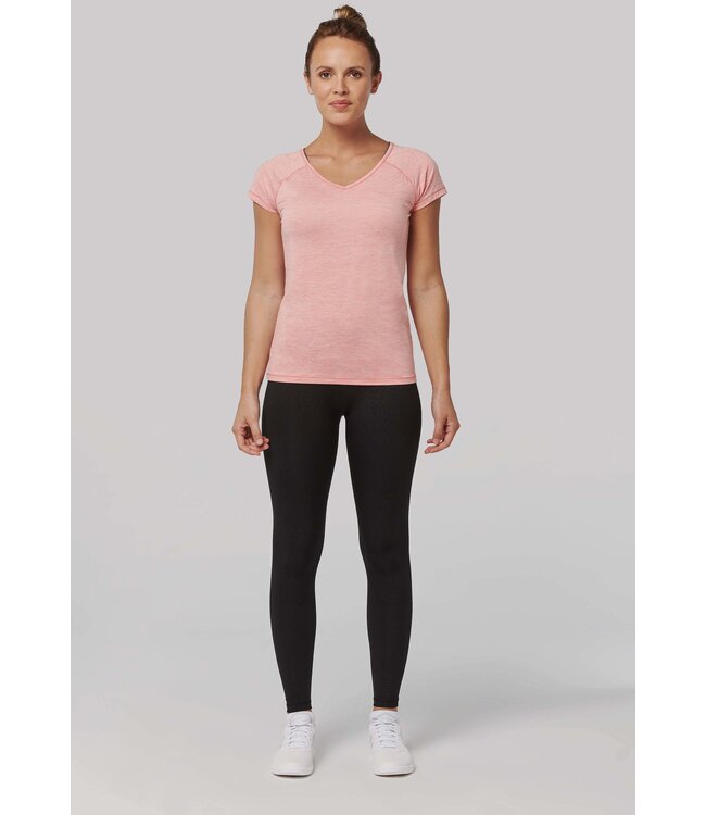 Proact ECO friendly Sportshirt Dames slim fit - Donkergrijs