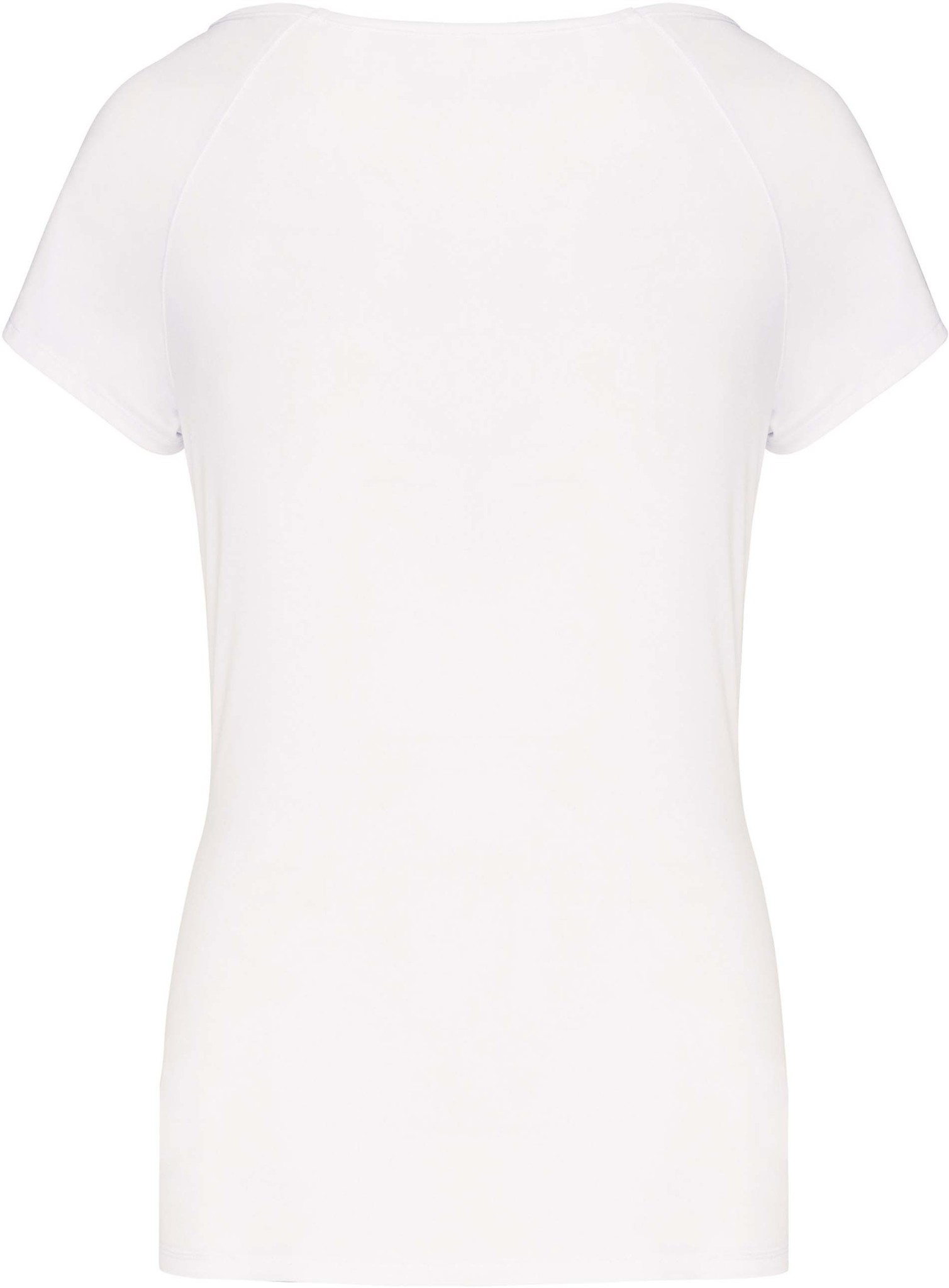 ECO friendly Sportshirt Dames slim fit - Wit