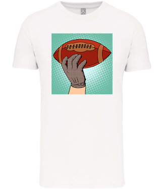 Bio T-Shirt Heren met sportopdruk │American Football