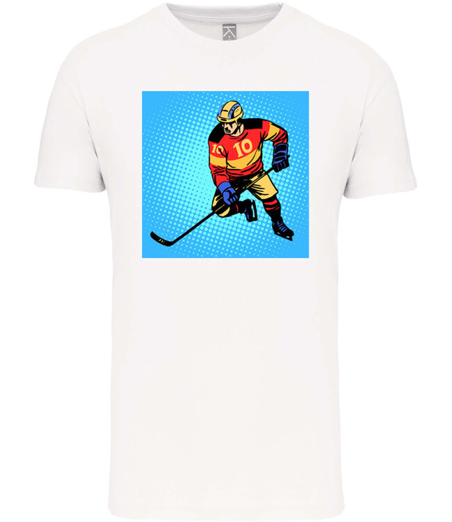 Bio T-Shirt Heren met sportopdruk │IJshockey