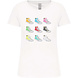 Bio T-Shirt Dames met sportopdruk │Basketballertjes Bio T-Shirt Dames met sportopdruk │Basketballertjes