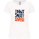 Bio T-Shirt Dames met sportopdruk │I don't sweat.. Bio T-Shirt Dames met sportopdruk │I don't sweat..